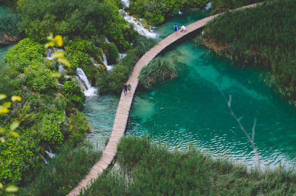 top 10 must places to visit in croatia and montenegro - Plitviče Lakes National Park in Croatia