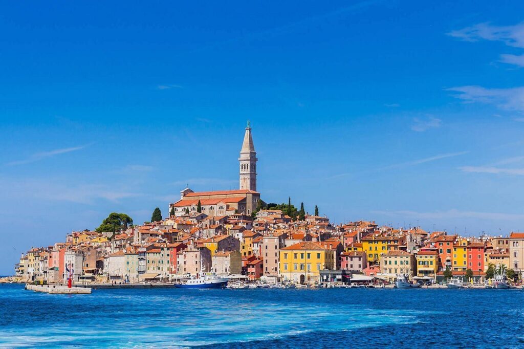 top 10 must places to visit in croatia and montenegro - Rovinj Old Town in Croatia